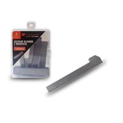 Klin z noskiem 10x8x50 TEGER KL-10X8X50 | Exvi