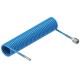 Przewód spiralny kompletny tekalan PSK-PU-12X8-10M | Exvi