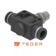 Zawór dławiąco-zwrotny wtykowy tekalan 10mm Z-DL-10 | Exvi
