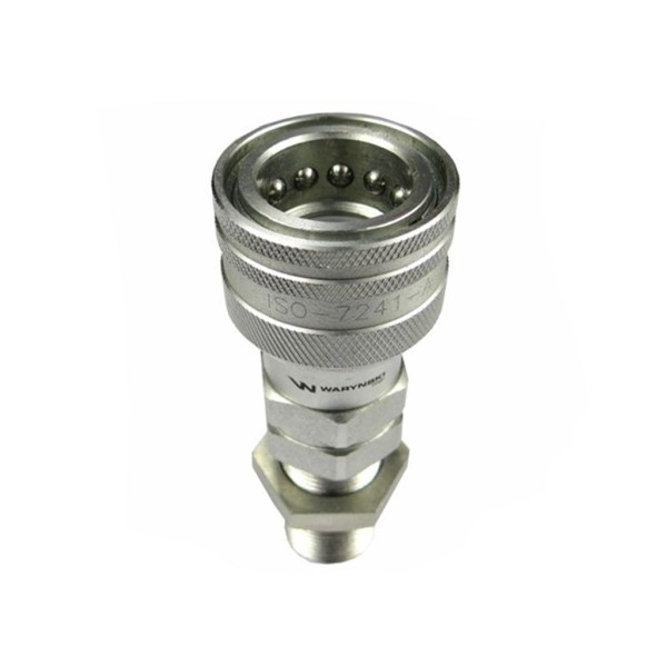 Szybkozłącze hydrauliczne gniazdo long WIAM22MZL-10 | Exvi