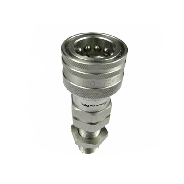 Szybkozłącze hydrauliczne gniazdo long WIAM18MZL-50 | Exvi