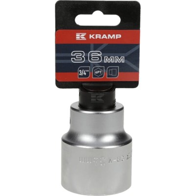 Klucz nasadowy 6-kt. 3/4", 36 mm 18060190360KR | Exvi