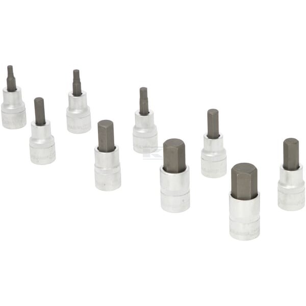 Zestaw kluczy imbusowych 1/2” 9 ele. 18049240092KR | Exvi