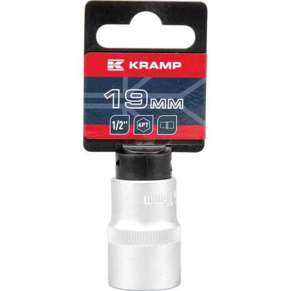 Klucz nasadowy 6-kt. 1/2", 19 mm 18060130190KR | Exvi