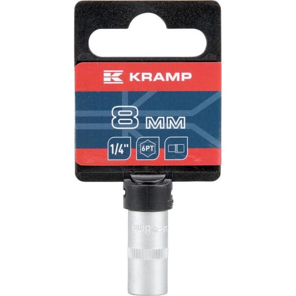 Klucz nasadowy 6-kt. 1/4", 8 mm 18060060080KR | Exvi