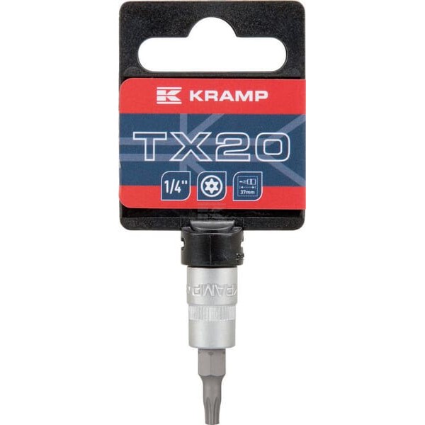 Nasadka Torx z otworem 1/4", TX 20 18060066020KR | Exvi