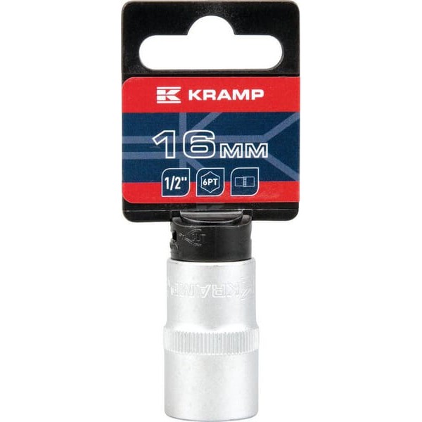 Klucz nasadowy 6-kt. 1/2", 16 mm 18060130160KR | Exvi