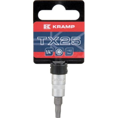 Nasadka Torx z otworem 1/4", TX 25 18060066025KR | Exvi