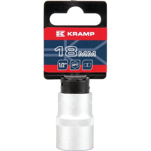 Klucz nasadowy 6-kt. 1/2", 18 mm 18060130180KR | Exvi