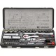 Zestaw kluczy nasadowych 1/4” + 1/2" 65 180465420KR | Exvi