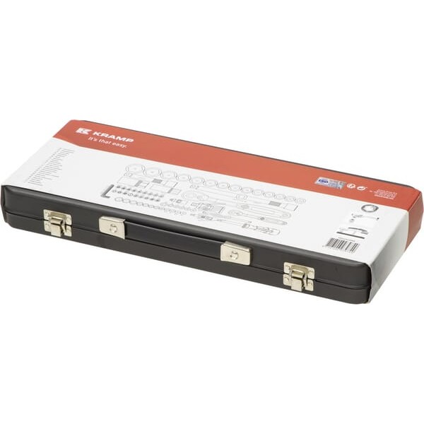 Zestaw kluczy nasadowych 1/4” + 1/2" 65 180465420KR | Exvi