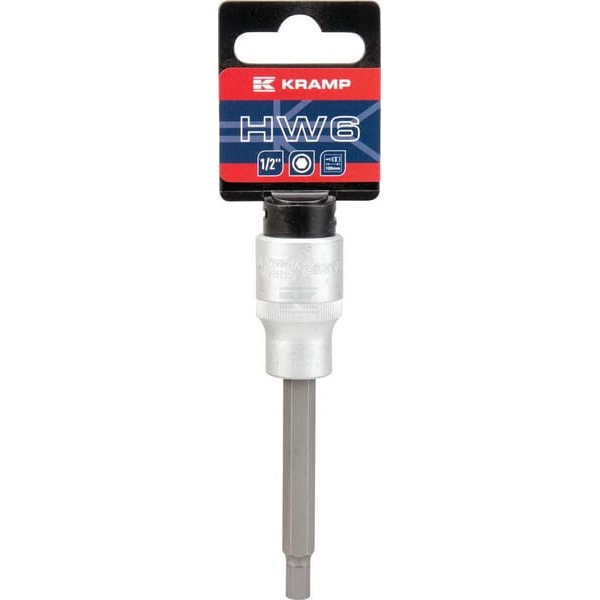 Nasadka imbus przedłużana 1/2", 6 mm 18060135106KR | Exvi