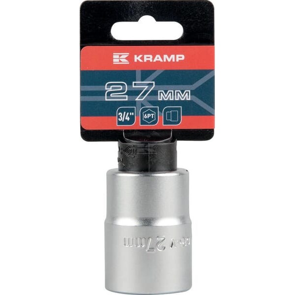 Klucz nasadowy 6-kt. 3/4", 27 mm 18060190270KR | Exvi
