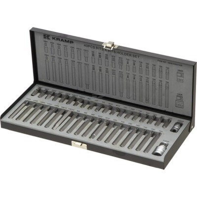 Zestaw bitów 3/8" + 1/2" 40 ele. 1808103031KR | Exvi