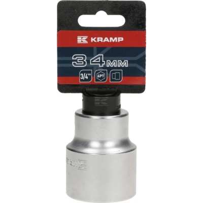 Klucz nasadowy 6-kt. 3/4", 34 mm 18060190340KR | Exvi