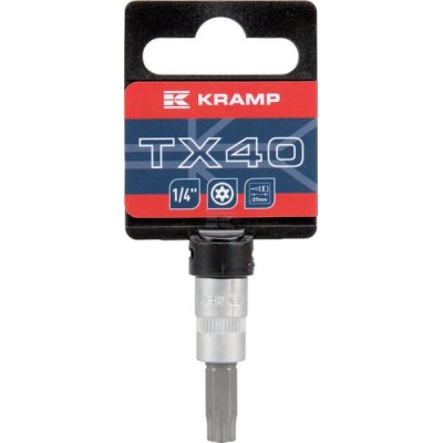 Nasadka Torx z otworem 1/4", TX 40 18060066040KR | Exvi