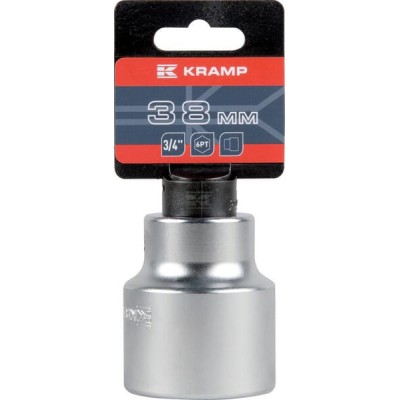 Klucz nasadowy 6-kt. 3/4", 38 mm 18060190380KR | Exvi