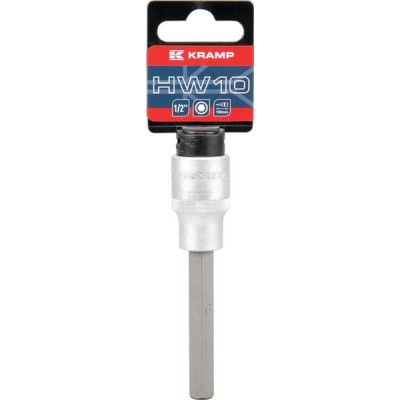 Nasadka imbus przedłużana 1/2", 10 mm 18060135110KR | Exvi