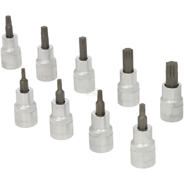 Zestaw kluczy Torx 1/2” 9 ele. 18049240091KR | Exvi