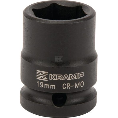 Klucz nasadowy udarowy 6-kt. 1/2", 19 mm 1803524619KR | Exvi