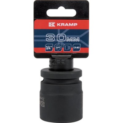 Klucz nasadowy udarowy 6-kt. 3/4", 30 mm 1803526630KR | Exvi