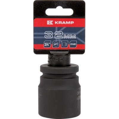 Klucz nasadowy udarowy 6-kt. 3/4", 32 mm 1803526632KR | Exvi