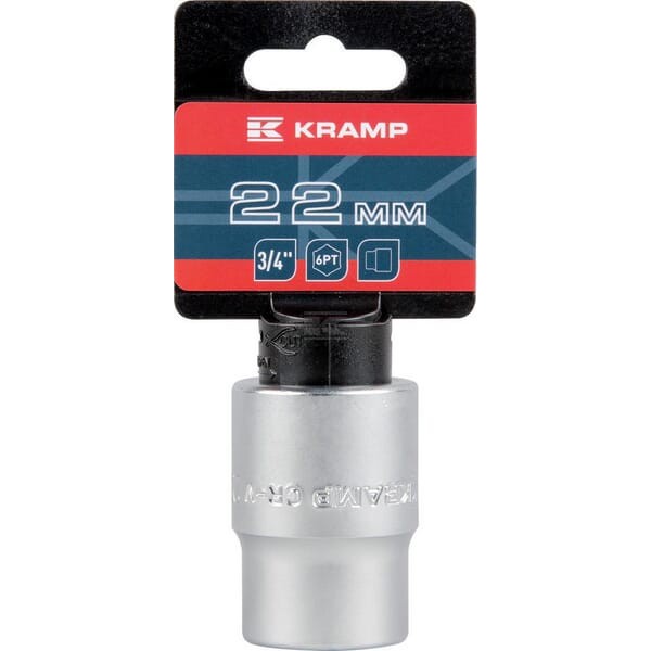 Klucz nasadowy 6-kt. 3/4", 22 mm 18060190220KR | Exvi