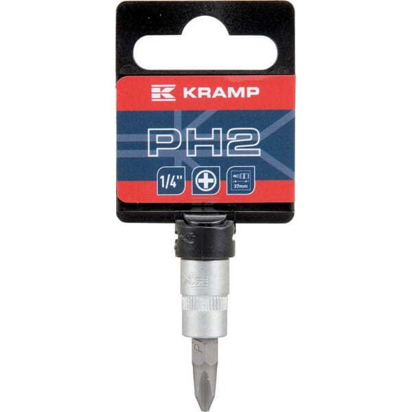 Nasadka wkrętak krzyżowy 1/4", PH 2 18060064002KR | Exvi