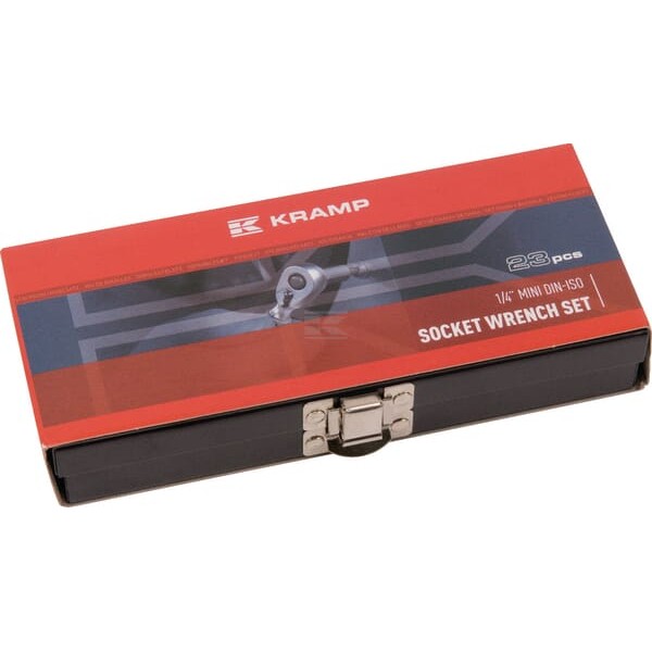 Zestaw kluczy nasadowych Mini 1/4” 23 1804922023KR | Exvi