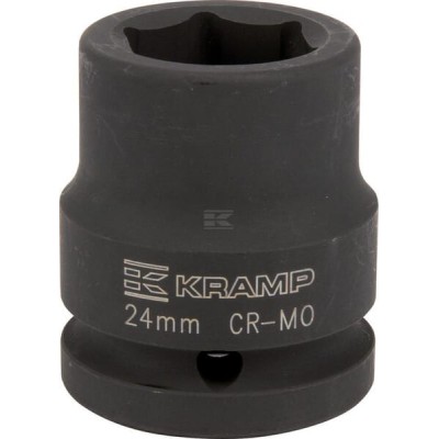 Klucz nasadowy udarowy 6-kt. 3/4", 24 mm 1803526624KR | Exvi