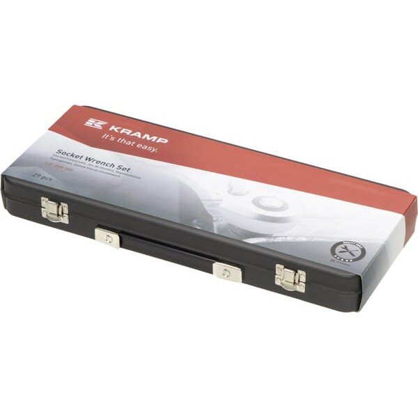 Zestaw kluczy nasadowych 1/2” 29 ele. 180429200KR | Exvi