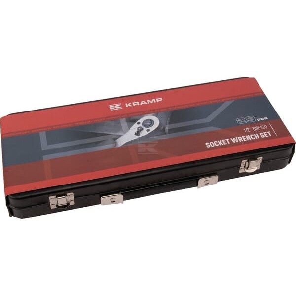 Zestaw kluczy nasadowych 1/2” 29 ele. 180429200KR | Exvi