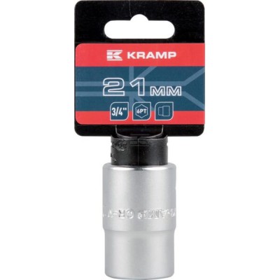 Klucz nasadowy 6-kt. 3/4", 21 mm 18060190210KR | Exvi