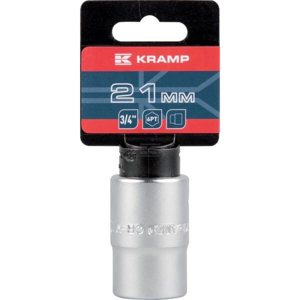 Klucz nasadowy 6-kt. 3/4", 21 mm 18060190210KR | Exvi