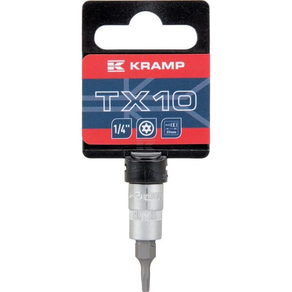 Nasadka Torx z otworem 1/4", TX 10 18060066010KR | Exvi