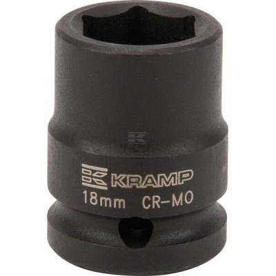 Klucz nasadowy udarowy 6-kt. 1/2", 18 mm 1803524618KR | Exvi