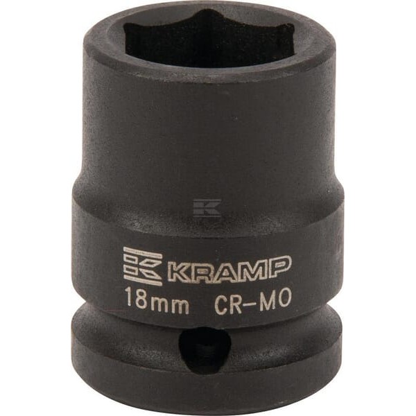 Klucz nasadowy udarowy 6-kt. 1/2", 18 mm 1803524618KR | Exvi