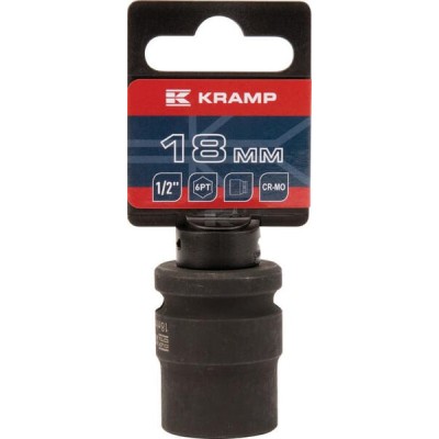 Klucz nasadowy udarowy 6-kt. 1/2", 18 mm 1803524618KR | Exvi