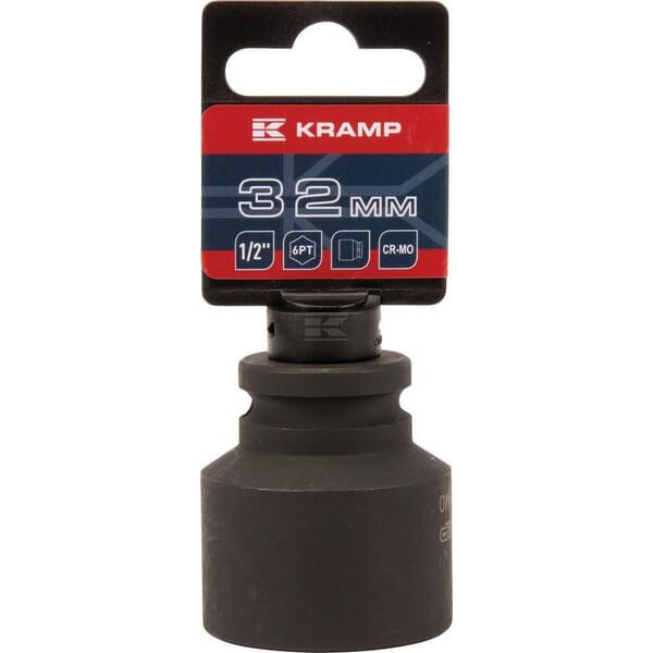 Klucz nasadowy udarowy 6-kt. 1/2", 32 mm 1803524632KR | Exvi