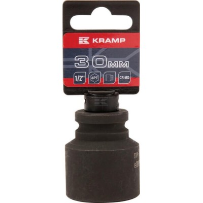 Klucz nasadowy udarowy 6-kt. 1/2", 30 mm 1803524630KR | Exvi