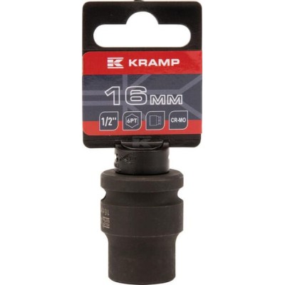 Klucz nasadowy udarowy 6-kt. 1/2", 16 mm 1803524616KR | Exvi