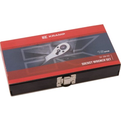 Zestaw kluczy nasadowych 1/4" 16 ele. 1804922016KR | Exvi