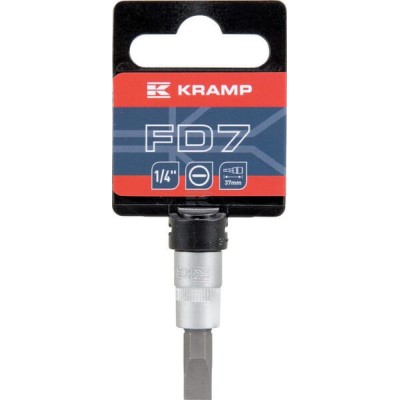 Nasadka wkrętak płaski 1/4", 7.0 mm 18060064270KR | Exvi
