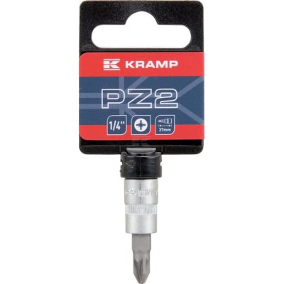 Nasadka wkrętak krzyżowy 1/4", PZ 2 18060064102KR | Exvi