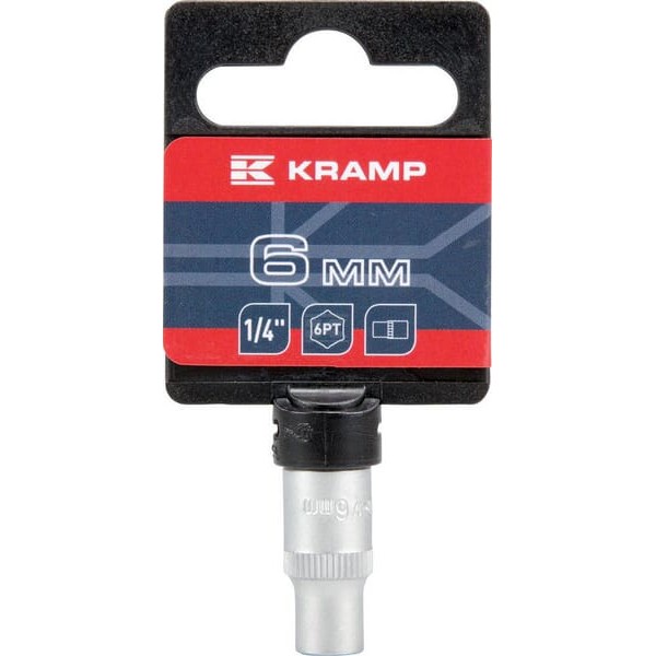 Klucz nasadowy 6-kt. 1/4", 6 mm 18060060060KR | Exvi