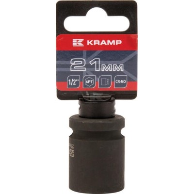 Klucz nasadowy udarowy 6-kt. 1/2", 21 mm 1803524621KR | Exvi