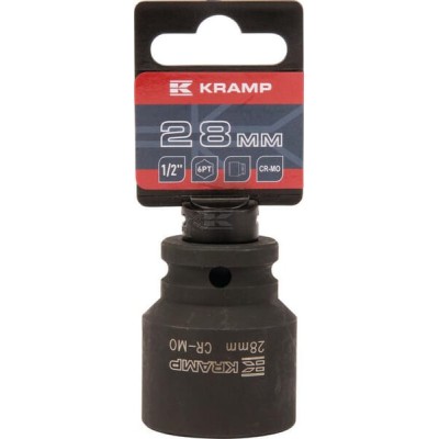 Klucz nasadowy udarowy 6-kt. 1/2", 28 mm 1803524628KR | Exvi