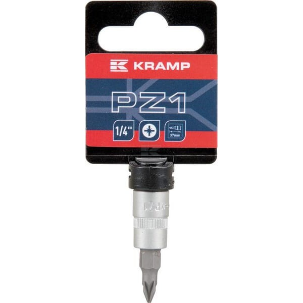 Nasadka wkrętak krzyżowy 1/4", PZ 1 18060064101KR | Exvi