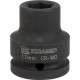 Klucz nasadowy udarowy 6-kt. 3/4", 17mm 1803526617KR | Exvi