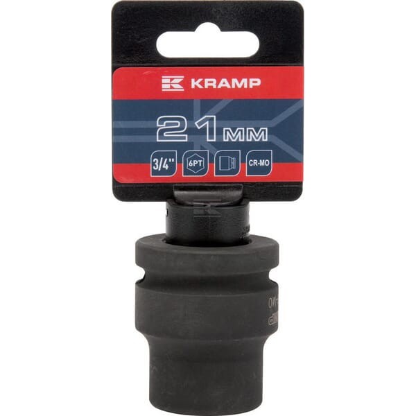 Klucz nasadowy udarowy 6-kt. 3/4", 21 mm 1803526621KR | Exvi